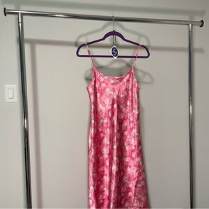 Vintage floral slip dress